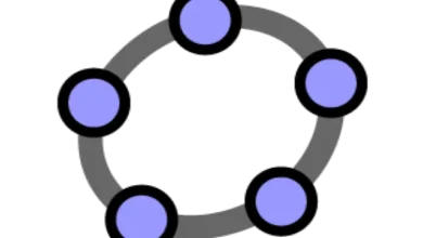 تحميل برنامج GeoGebra لرسم المعادلات والدوال الرياضية بيانيا للويندوز والماك واللنيكس والاندرويد مجانا