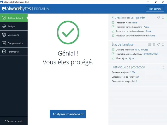 تحميل برنامج الحماية من الفيروسات والبرامج الخبيثة وبرامج التجسس Malwarebytes Premium Offline Installer للويندوز والماك والأندرويد