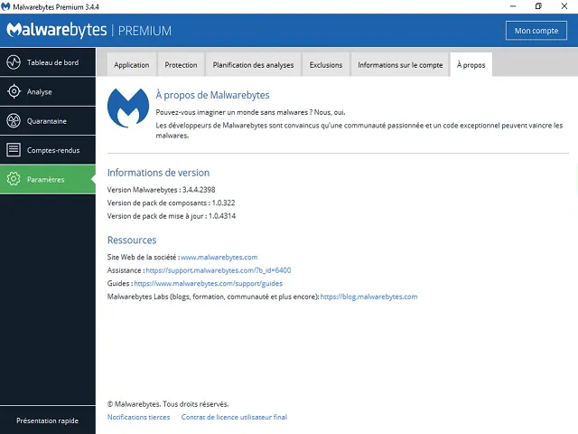 تحميل برنامج الحماية من الفيروسات والبرامج الخبيثة وبرامج التجسس Malwarebytes Premium Offline Installer للويندوز والماك والأندرويد