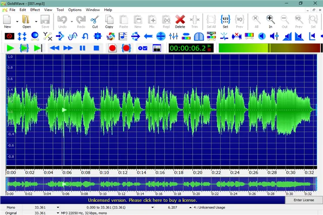 تحميل برنامج جولد ويف "GoldWave" لتحرير وصقل الملفات الصوتية بجودة عالية الدقة للويندوز