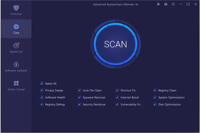 تحميل برنامج الحماية Advanced SystemCare Ultimate للويندوز