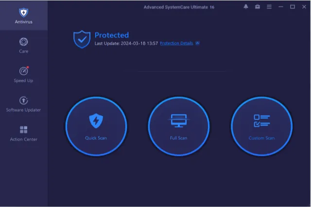 تحميل برنامج الحماية Advanced SystemCare Ultimate للويندوز