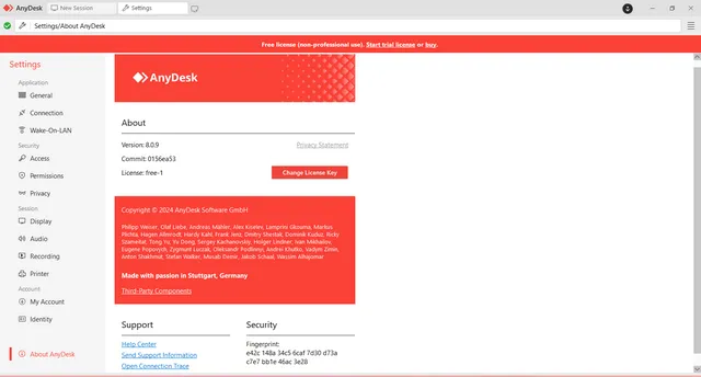 تحميل برنامج إني ديسك "AnyDesk" للتحكم في أجهزة الكمبيوتر عن بعد وتبادل الملفات والخبرات اتصالا بالإنترنت