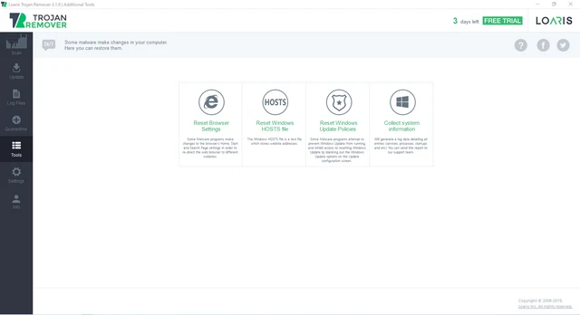تحميل برنامج لوريس تروجان روموفر Loaris Trojan Remover لحذف البرمجيات الضارة وبرمجيات التجسس المستعصية على برامج مكافحة الفيروسات