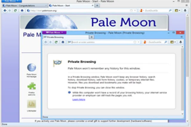 تحميل متصفح الإنترنت بال مون Pale Moon للويندوز واللنيكس