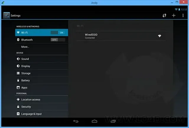 تحميل برنامج تشغيل تطبيقات وألعاب الأندرويد على الكمبيوترAndY Android Emulator  للويندوز