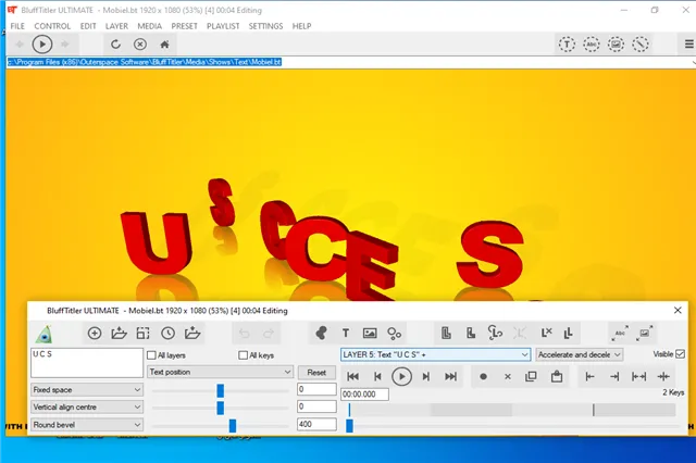  تحميل برنامج BluffTitler لتصميم مقدمة فيديو احترافية للويندوز