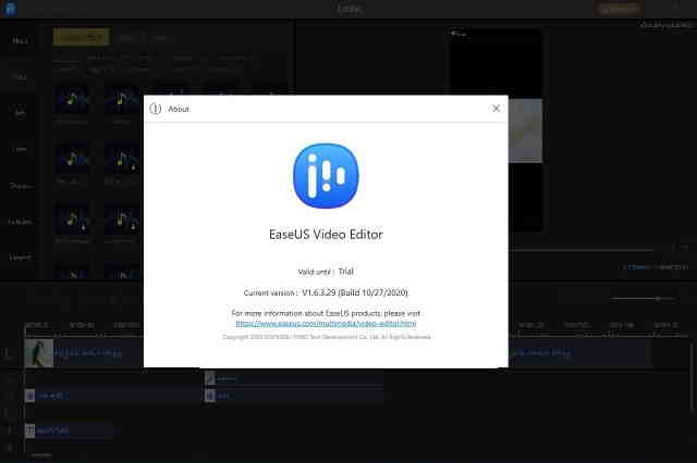 تحميل برنامج مونتاج الفيديو EaseUS Video Editor للويندوز