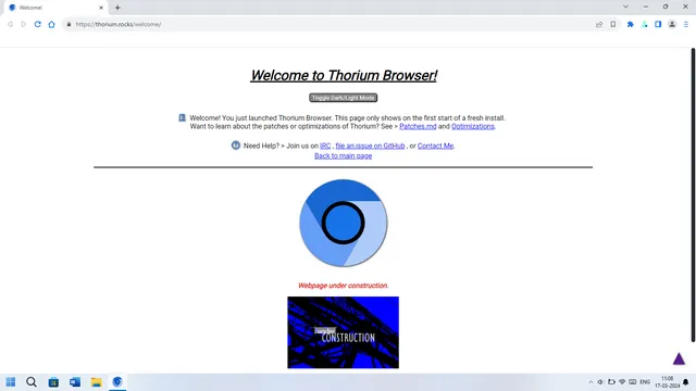 تحميل المتصفح ثوريوم "Thorium Browser" الرائع والسريع والحصول على تصفح أسرع وآمن والحفاظ على الخصوصية