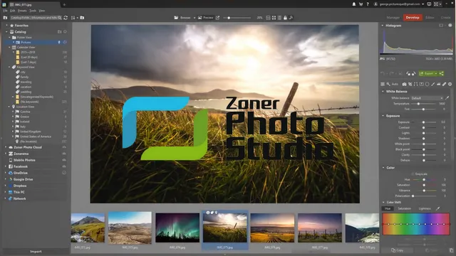 تحميل برنامج عرض الصور وتحريرها والتعديل عليها بشكل احترافي Zoner Photo Studio X للويندوز