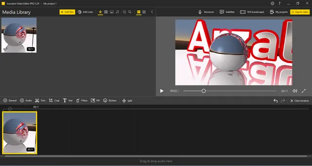 Icecream Video Editor برنامج بسيط لتحرير الفيديو يتيح إنشاء مقاطع بسهولة، مزود بأدوات مثل القص والتأثيرات، ويدعم عدة تنسيقات.